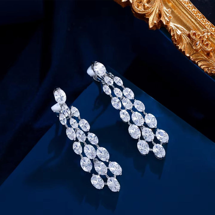 EJ0033 White Earrings