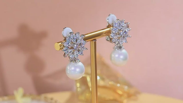 EJ0006 White Earrings
