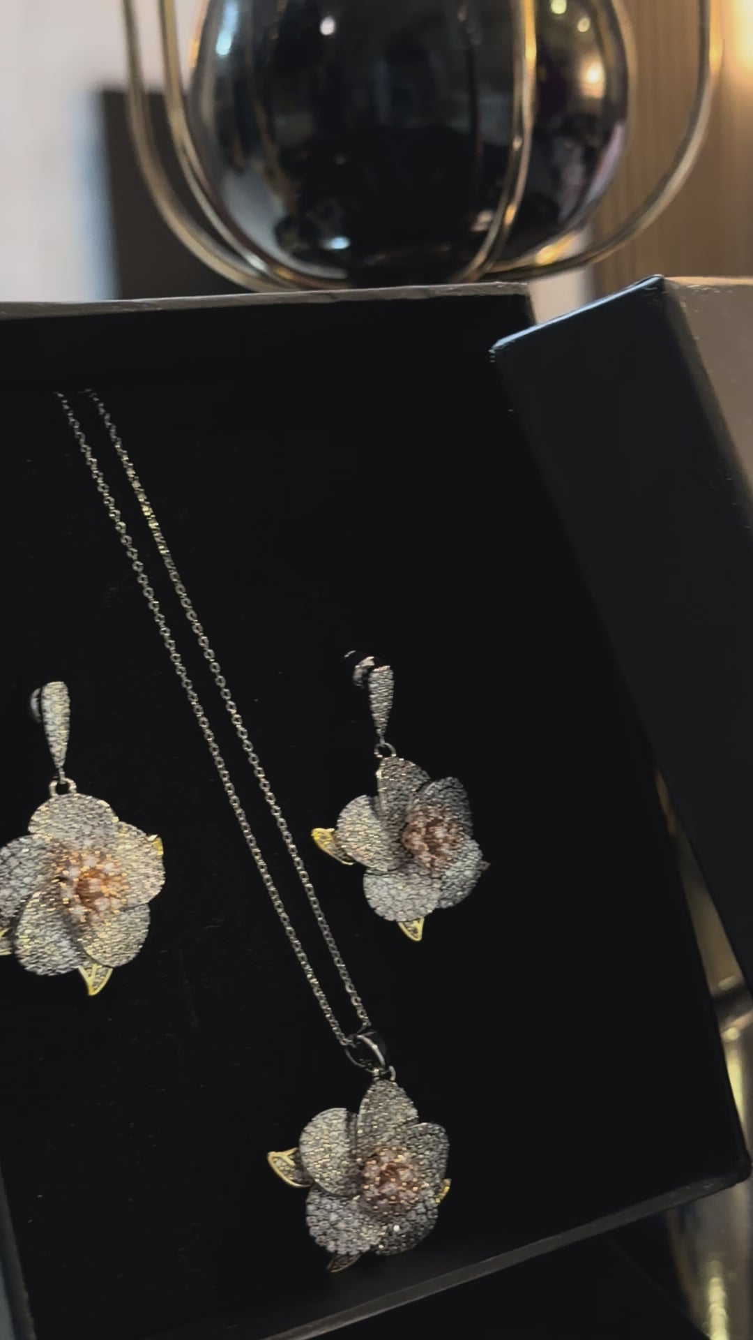 T0022 Rose Gold Jewelry Set