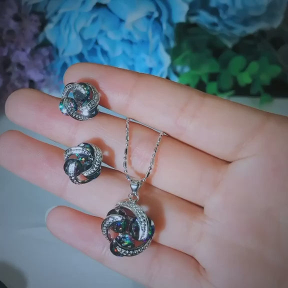 T0025 Multi Color Jewelry Set