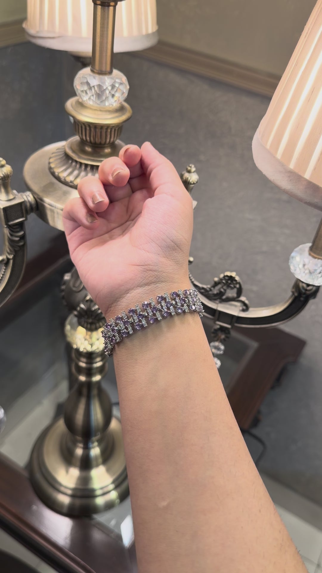 S0085 Purple Bracelet