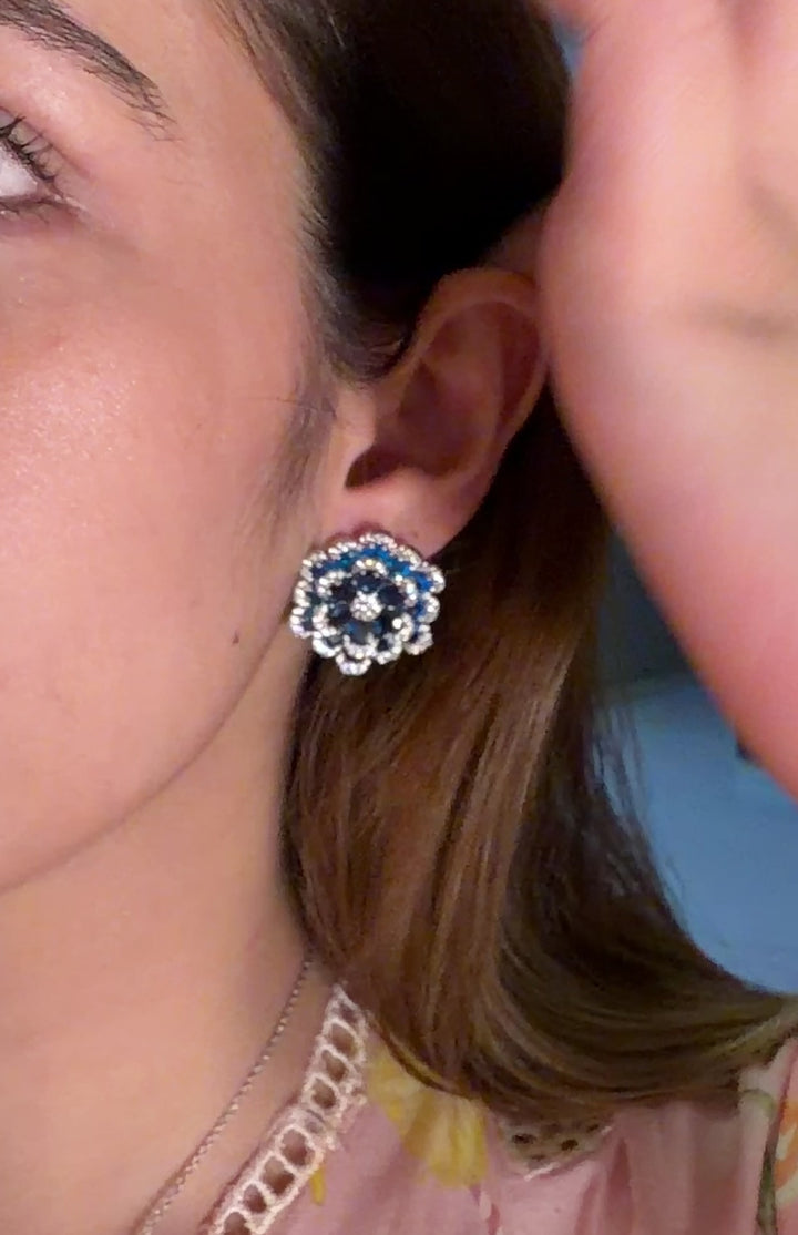 T0195 Blue Jewelry Set