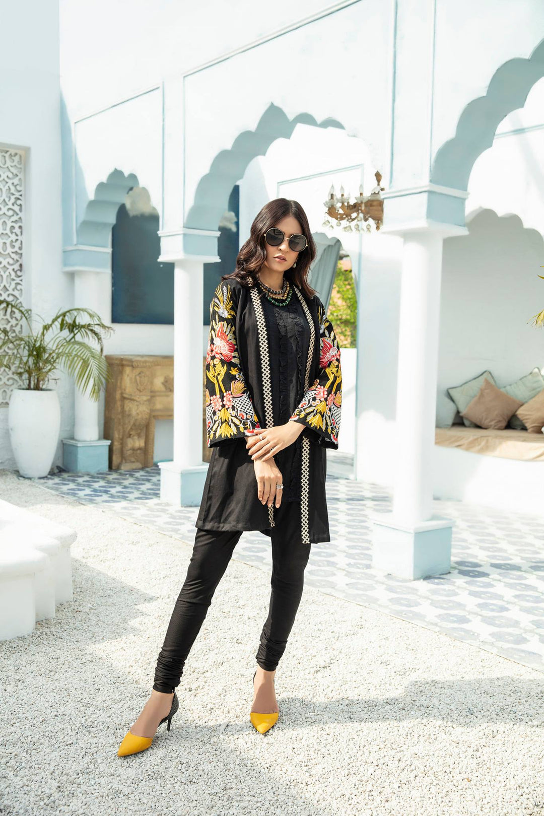 best sellers | Black Desire -  front - Premium Dress from Naayas - Just Rs.3999! Shop now at Naayas Official