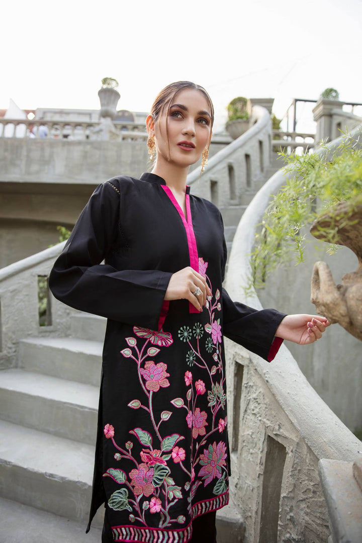 best sellers | Wild Flower Black -  front - Premium Dress from Naayas - Just Rs.2999! Shop now at Naayas Official