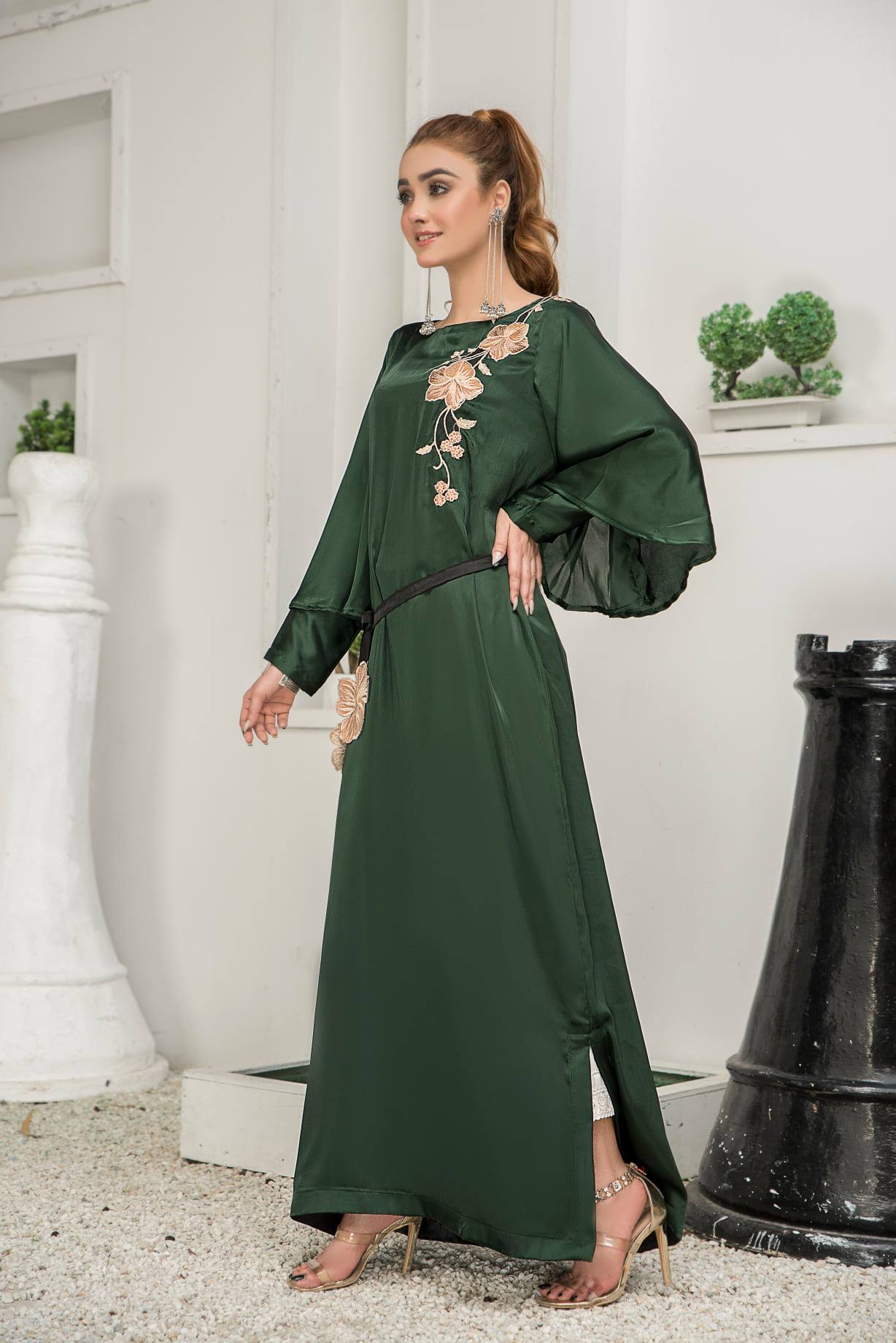 best sellers | Green Gem -  front - Premium Dresses from Naayas - Just Rs.4499! Shop now at Naayas Official