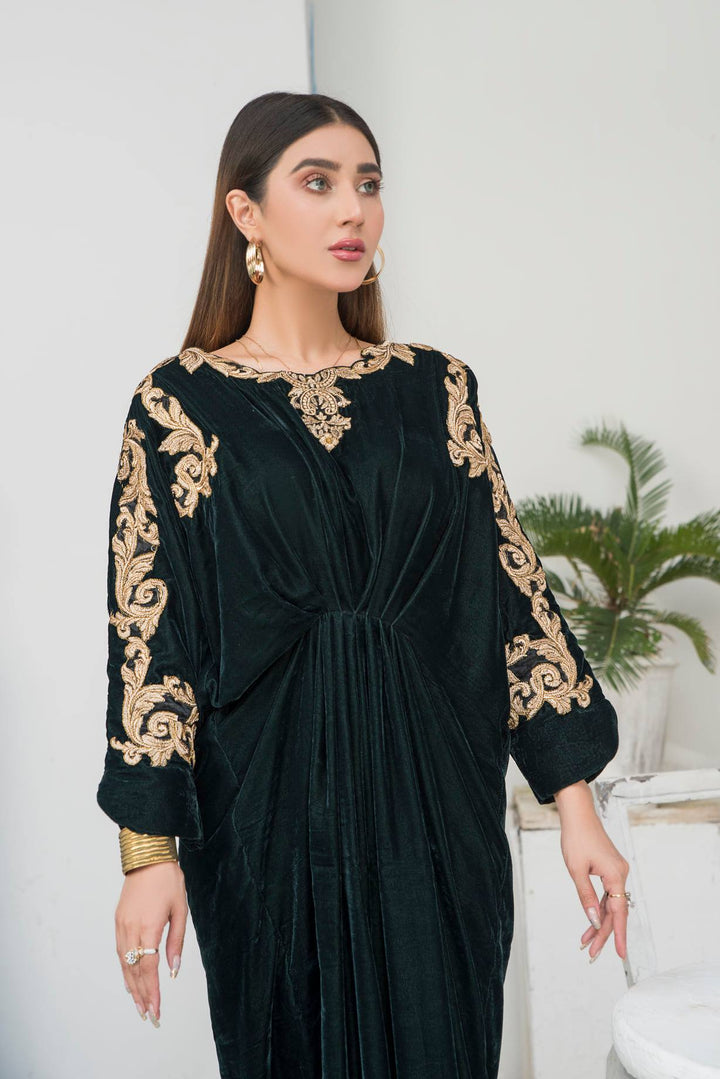 Emerald kaftan - Naayas Official