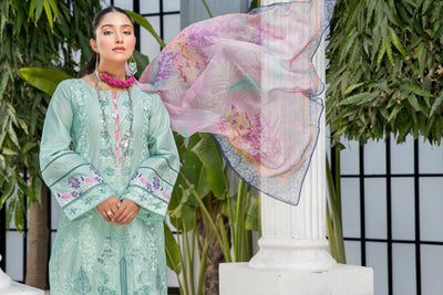 Iris Bloom - Premium Dresses from Nerra Lawn '22 - Just Rs.4559.20! Shop now at Naayas Official