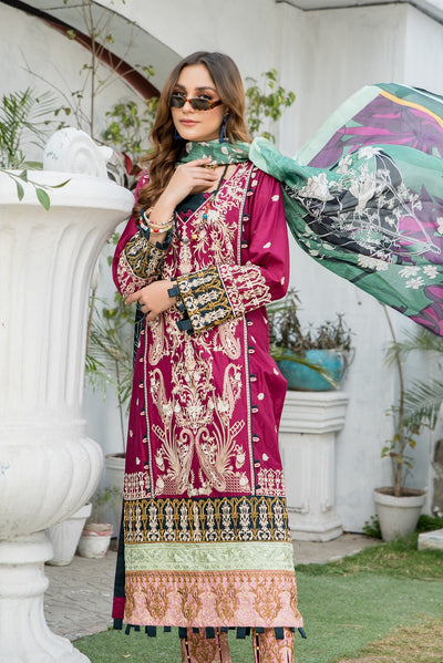 best sellers | Maebella Mauve -  front - Premium Dresses from Nerra Lawn '22 - Just Rs.4559.20! Shop now at Naayas Official