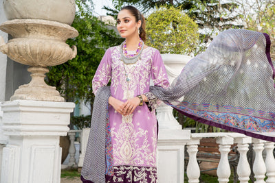 best sellers | Bale lilac -  front - Premium Dresses from Nerra Lawn '22 - Just Rs.4399.20! Shop now at Naayas Official
