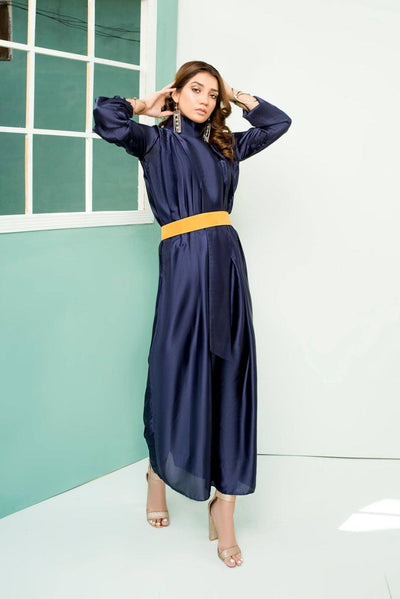 best sellers | Midnight Blue -  front - Premium Dress from Naayas - Just Rs.4950! Shop now at Naayas Official