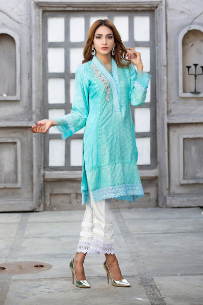 best sellers | ORIEL BLUE -  front - Premium Dress from Naayas - Just Rs.7000! Shop now at Naayas Official