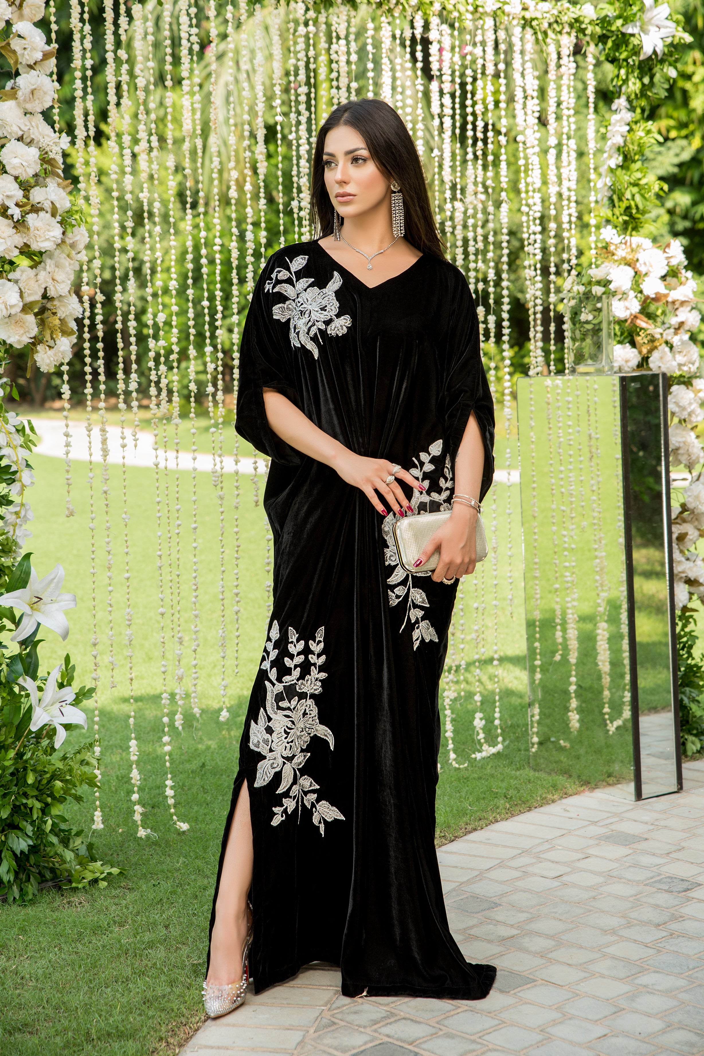 Pakistani kaftan dress fashion