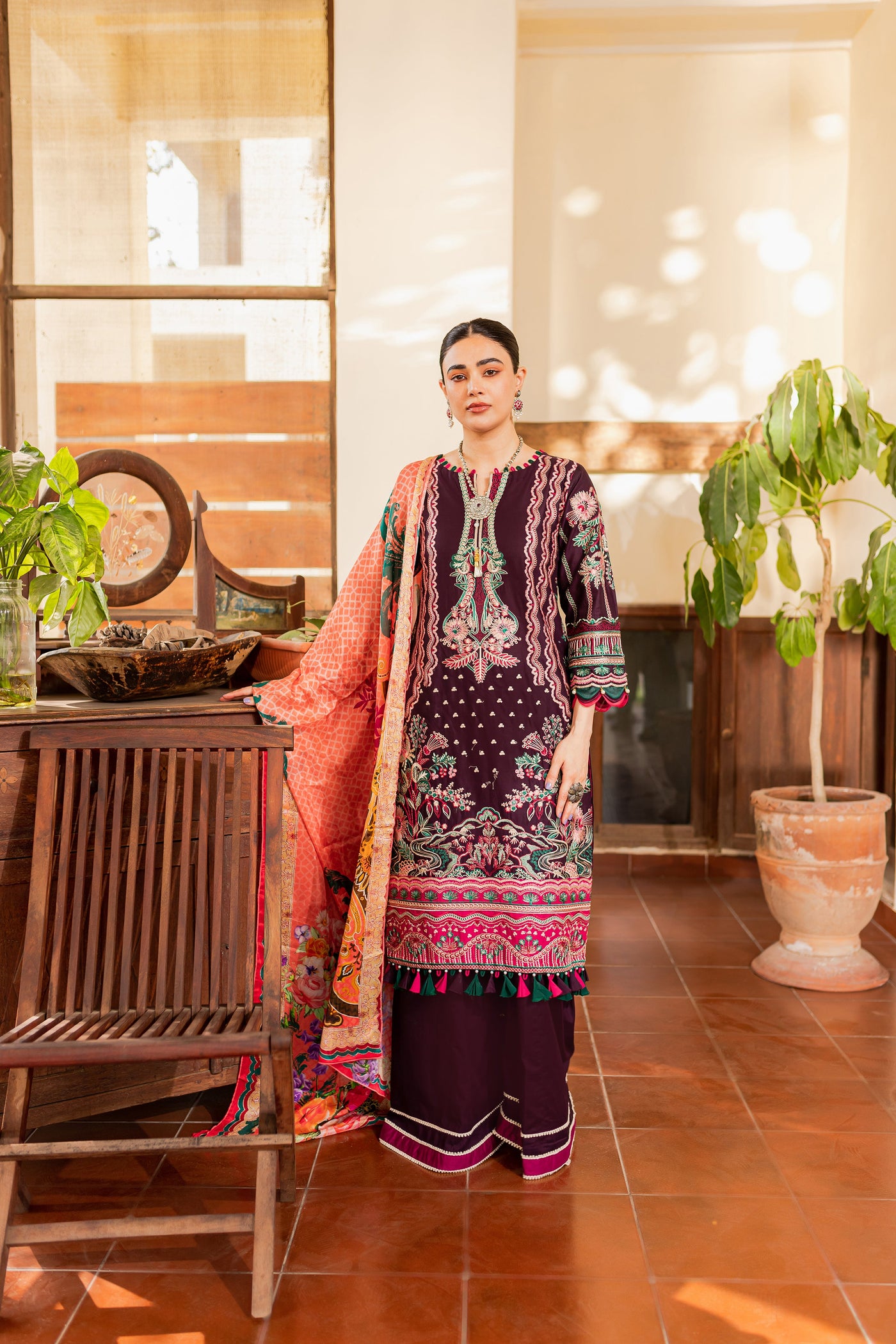 Marakech Purple - Premium  from Naayas Official - Just Rs.7224.15! Shop now at Naayas Official